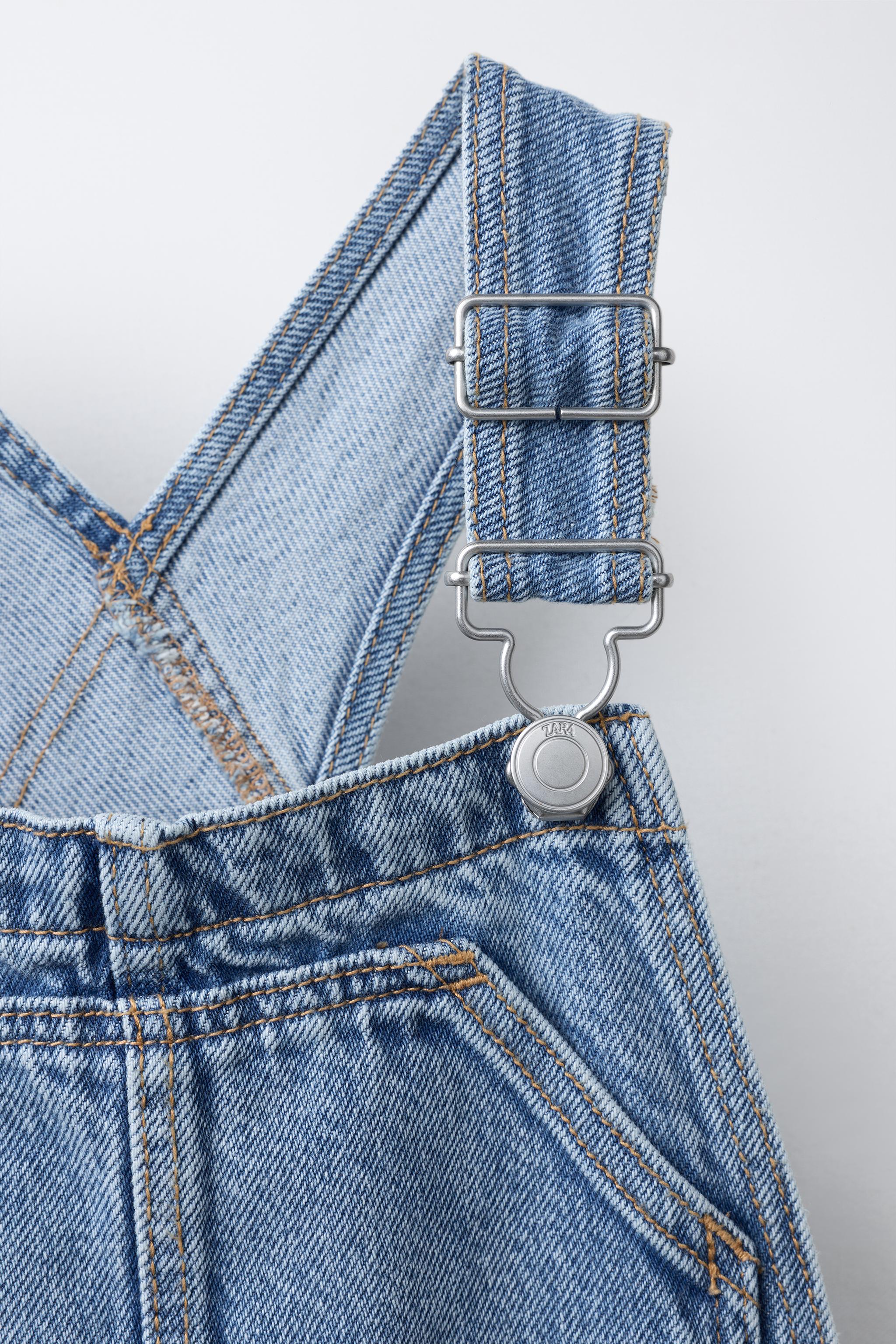 LONG DENIM OVERALLS